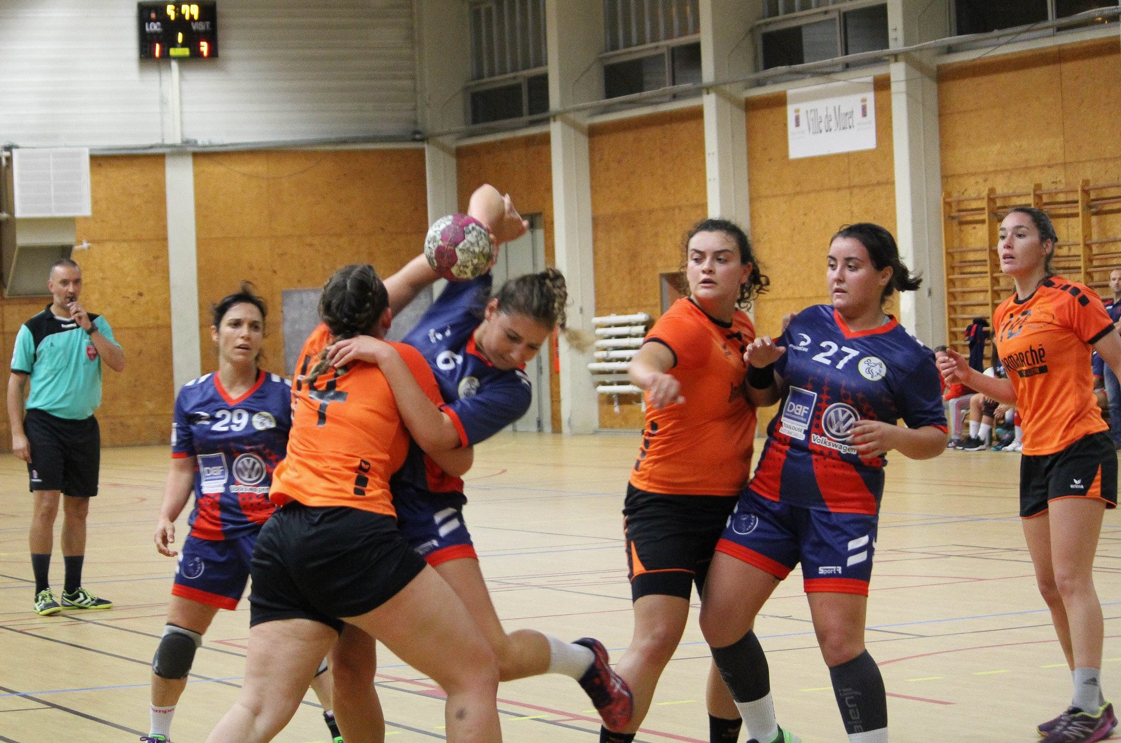 saint girons handball club equipe senior filles