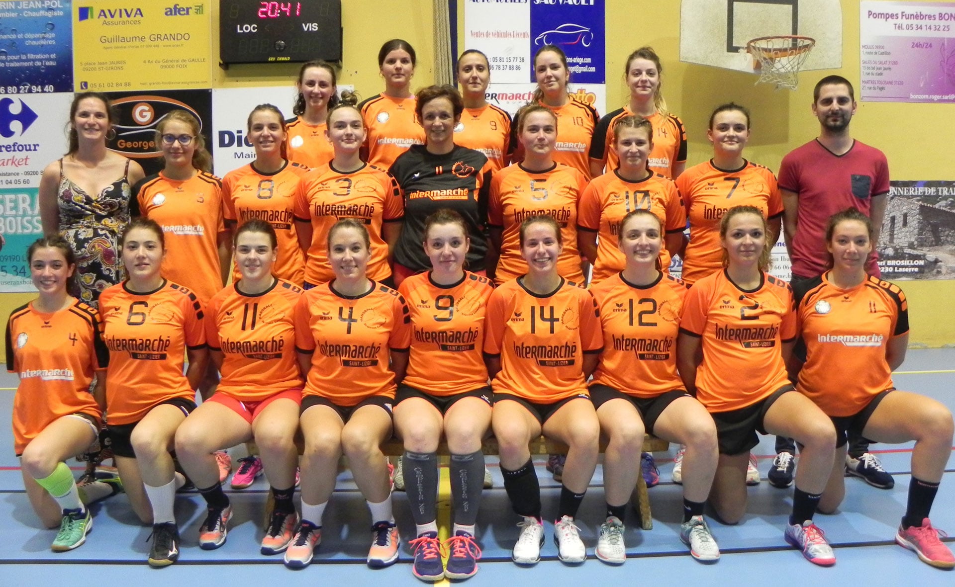 saint girons handball club equipe senior filles