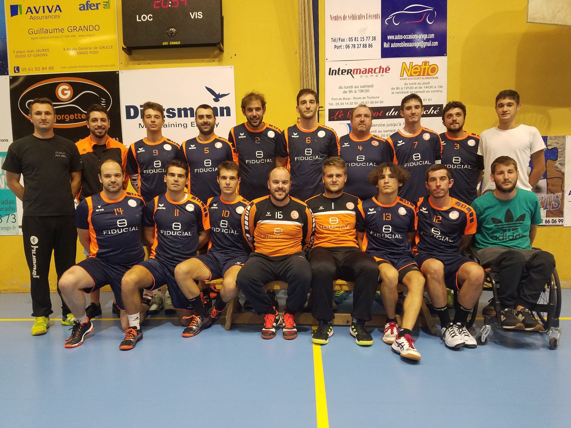 saint girons handball club equipe senior garçons