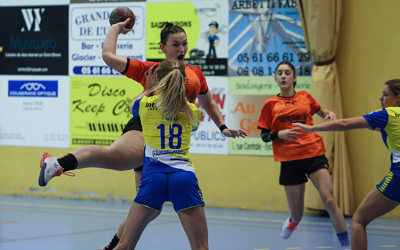 SGHBC. Nationale 3 Féminine. Les Saint-Gironnaises poursuivent leur route.