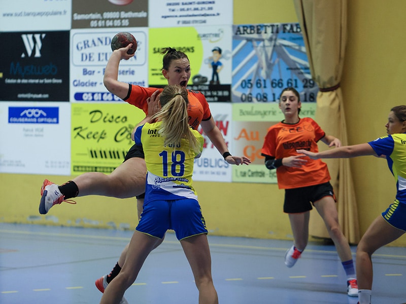 SGHBC. Nationale 3 Féminine. Les Saint-Gironnaises poursuivent leur route.