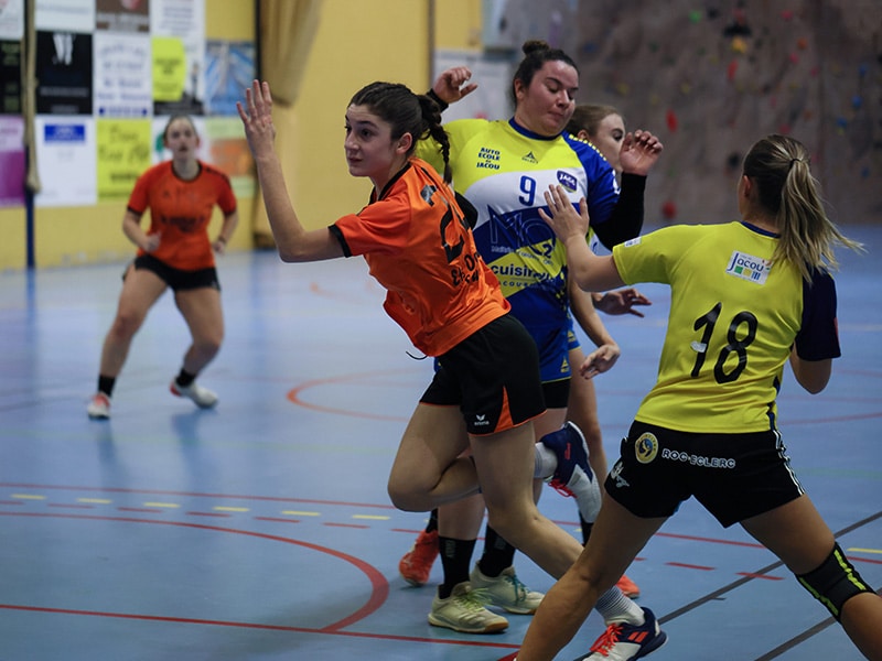 SGHBC. Nationale 3 Féminine. Les Couserannaises s’emparent de la première place.