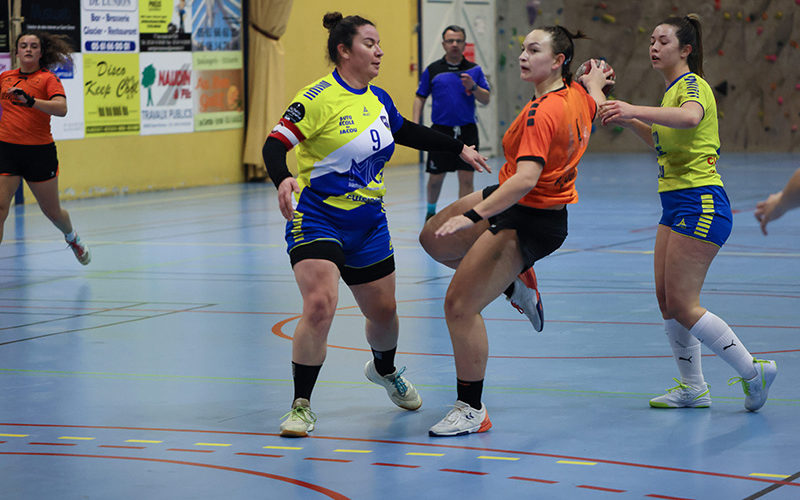 SGHBC. Nationale 3 Féminine. Le TFH a dicté sa loi aux Argoulets.