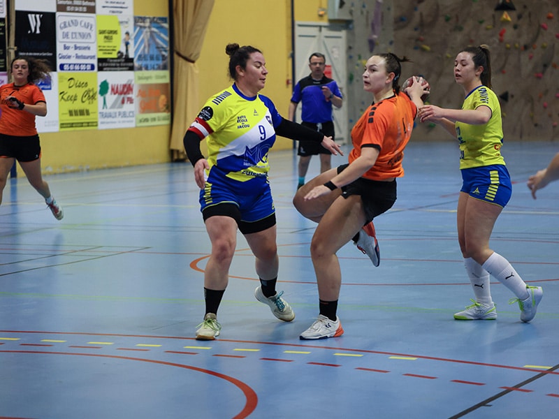 SGHBC. Nationale 3 Féminine. Le TFH a dicté sa loi aux Argoulets.