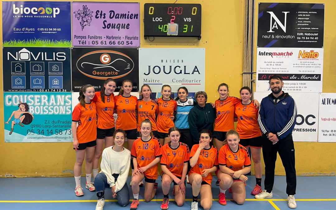 SGHBC. -17 ans féminines. Les Couserannaises accueilleront les finalités.