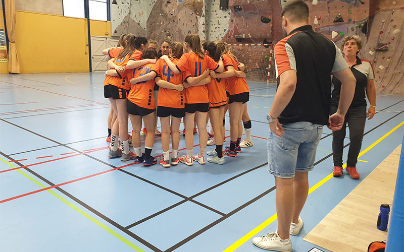 SGHBC. Moins de 17 ans féminines. Les Couserannaises sont en finale.