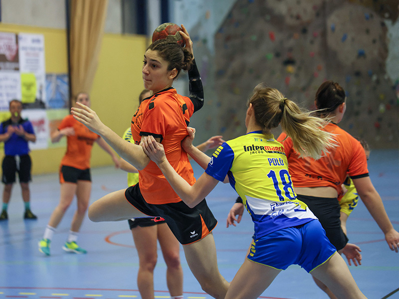 SGHBC. Nationale 3 Féminine. La marche est toujours trop haute.