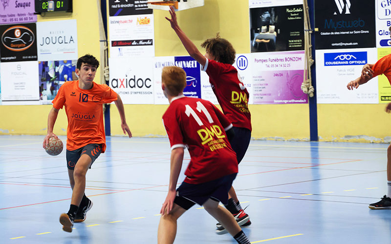 SGHBC. Chez les jeunes. Un dernier weekend mitigé pour les handballeurs.