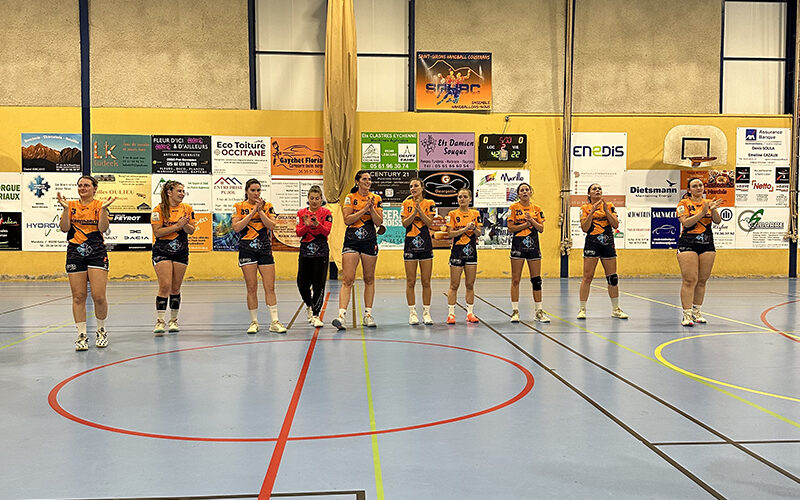 SGHBC. Nationale 3 Féminine. Les Saint Gironnaises ont du travail.