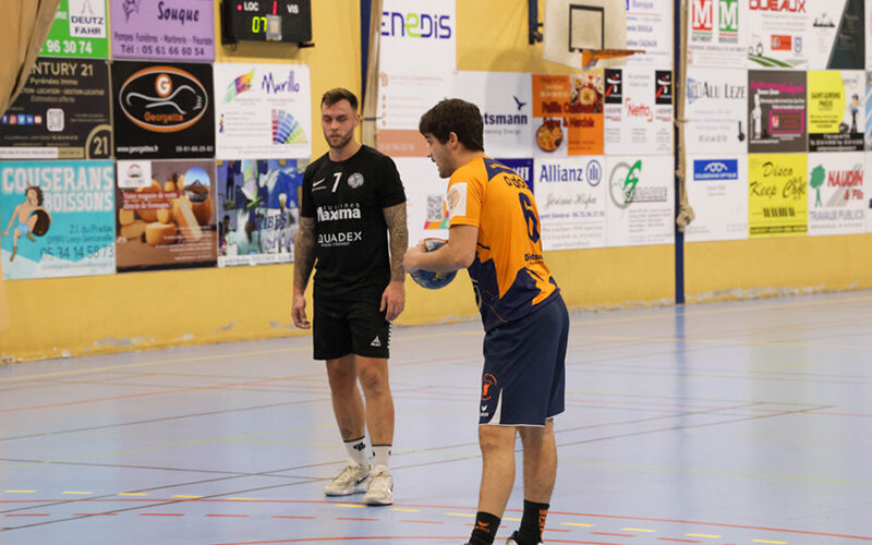 SGHBC. COUPE DE FRANCE RÉGIONALE MASCULINE. Les Saint Gironnais face à un ogre.