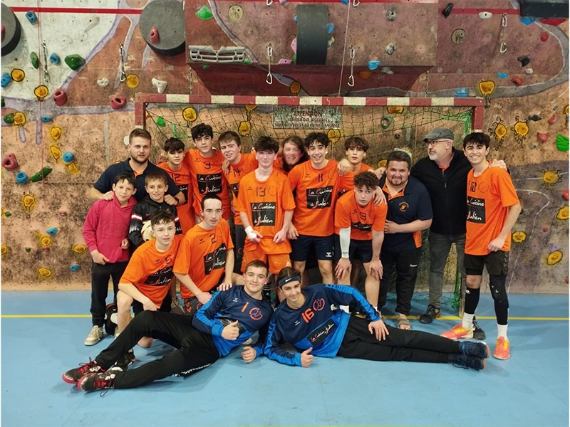 SGHBC. Chez les jeunes. Le carton plein du Saint Girons Handball.