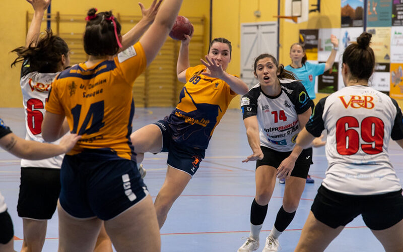 SGHBC. Nationale 3 Féminine. Le MHB n’était pas si loin.