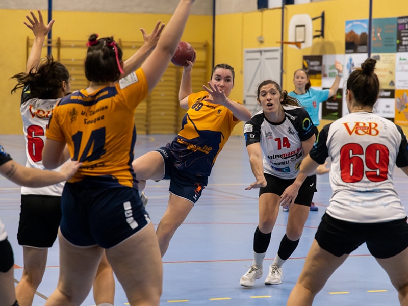 SGHBC. Nationale 3 Féminine. Le MHB n’était pas si loin.