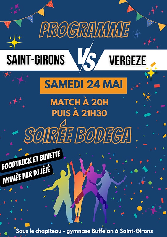 Programme SGHBC du Week-end
