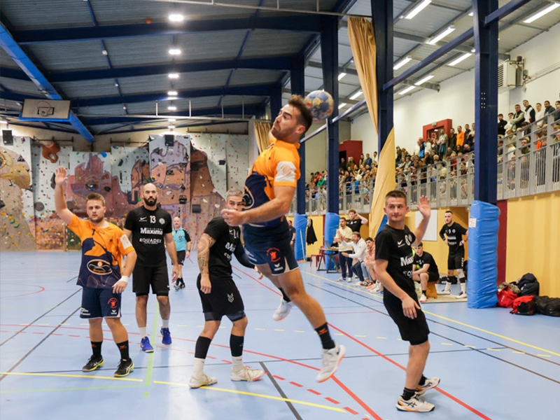 SGHBC. Coupe de France régionale masculine. Les Saint Gironnais dominent Saint Jean.