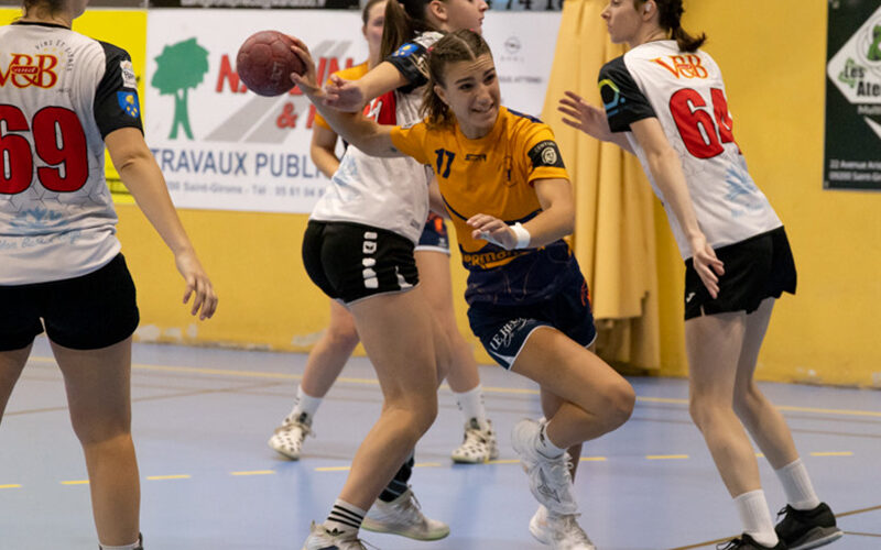 SGHBC. Prenationale féminine. Le SGHBC un peu trop juste à Pechbonnieu.