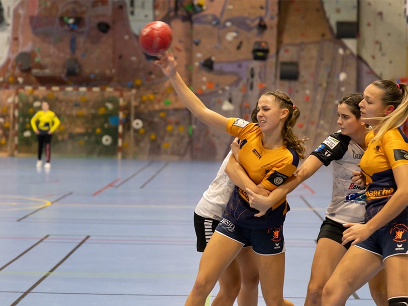 SGHBC. Prenationale féminine. LE SGHBC PARTAGE LES POINTS AVEC CAHORS.