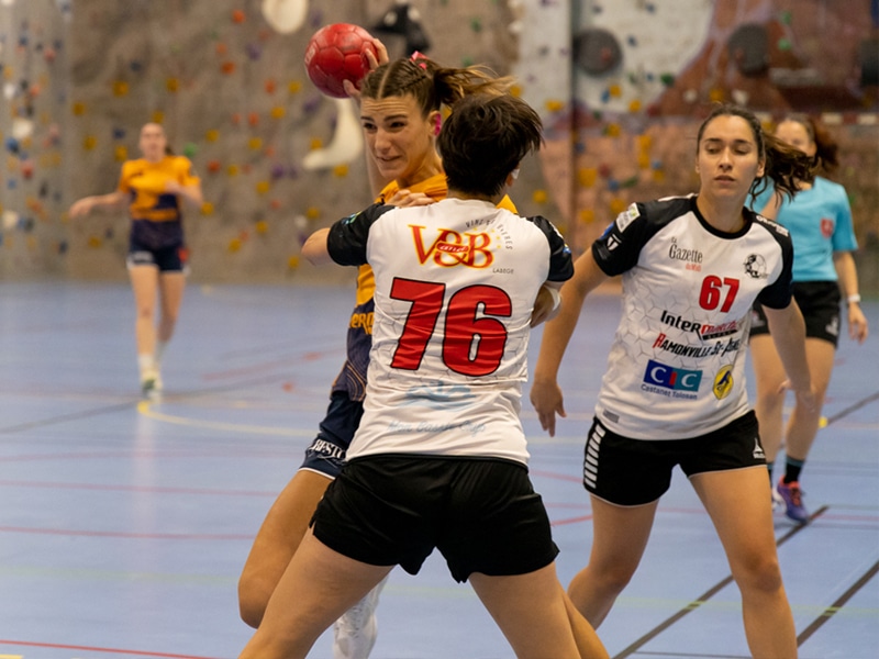 SGHBC. PRENATIONALE FÉMININE. LES SAINT GIRONNAISES RETROUVENT LA VICTOIRE.