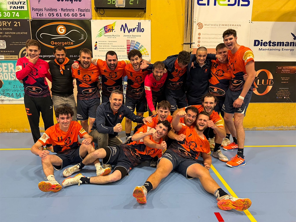 SGHBC. EXCELLENCE MASCULINE. LES COUSERANNAIS FONT MAIN BASSE SUR LA PREMIÈRE PLACE.