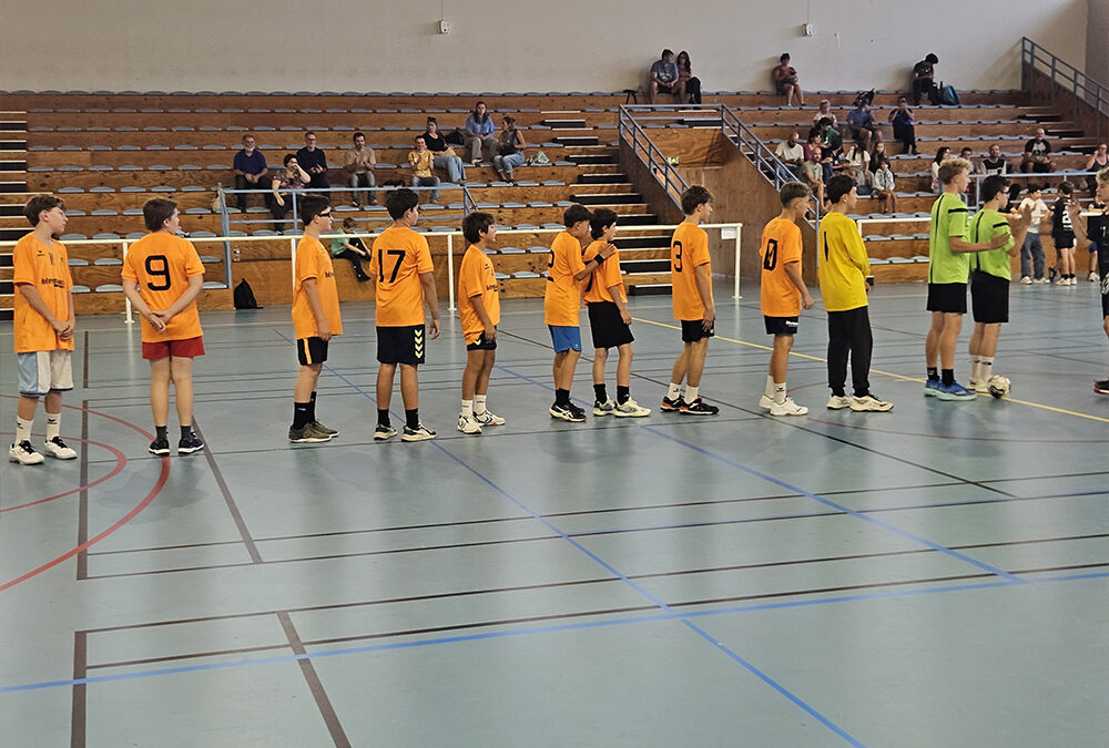 SGHBC. CHEZ LES JEUNES. UNE BELLE JOURNÉE POUR LE HANDBALL COUSERANNAIS.