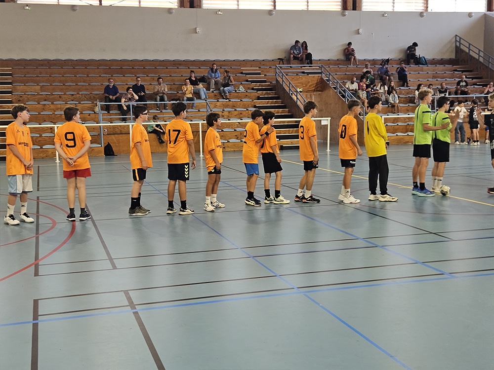 SGHBC. CHEZ LES JEUNES. UNE BELLE JOURNÉE POUR LE HANDBALL COUSERANNAIS.